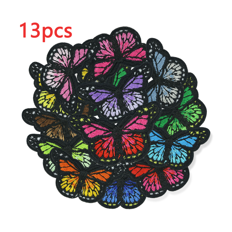 Streetwear Brand Stickers - 13pcs Lot Butterfly Patches For Clothing