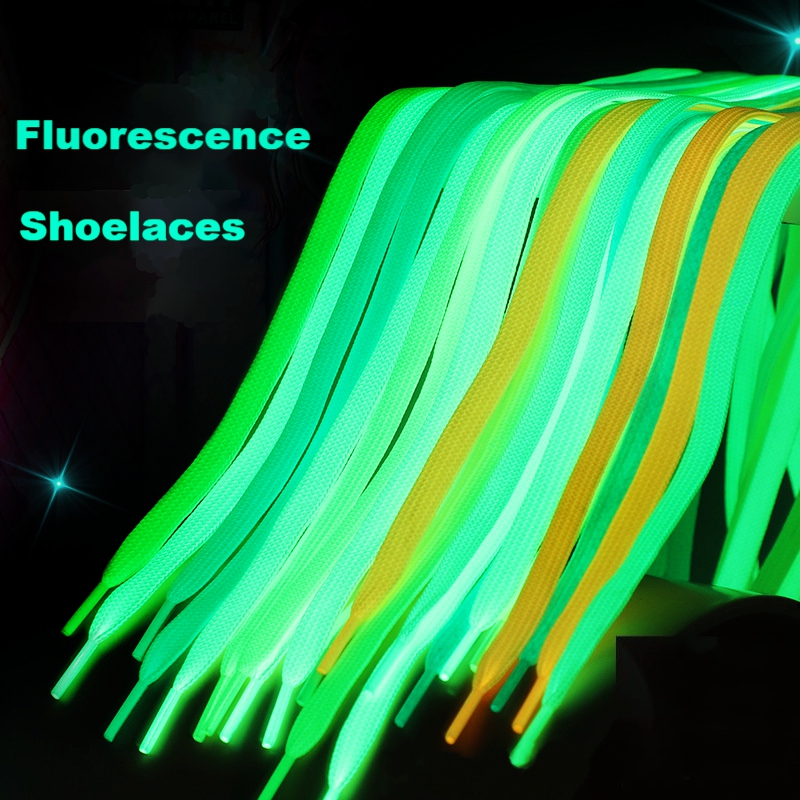 Travis Scott Lace - Luminous Shoelaces Flat Laces Sneakers elastin