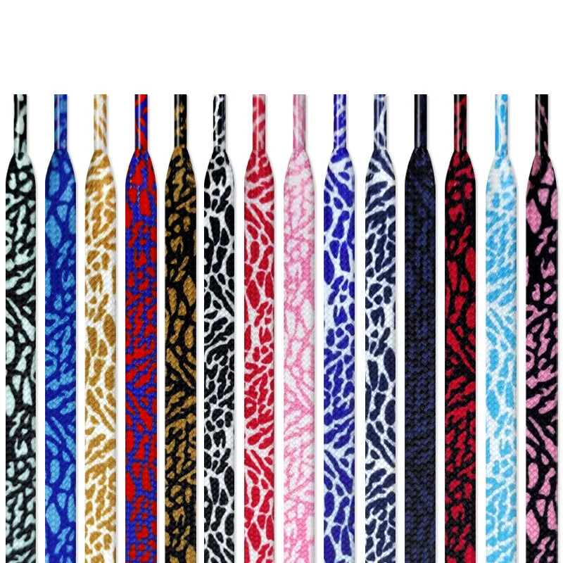 Travis Scott Lace - Flat Shoelaces for Shoes Burst Crack