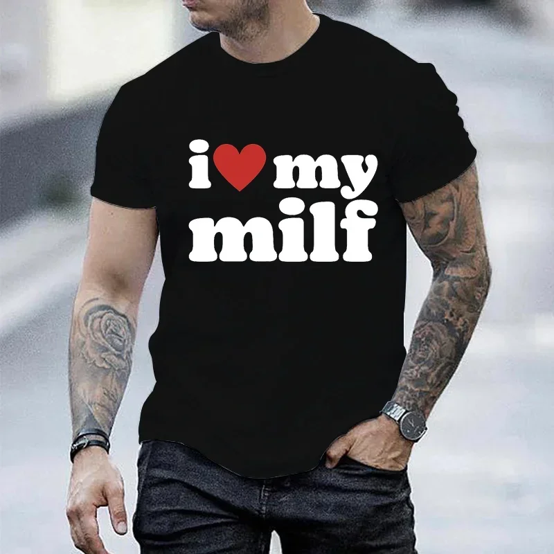 I Love My Milf Print Men Brand - đánh giá và giá Streetwear Brand Aesthetic