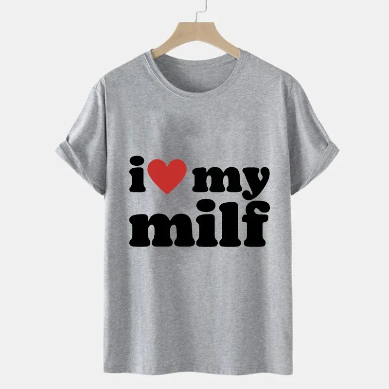 I Love My Milf Print Men Brand - đánh giá và giá Streetwear Brand Aesthetic