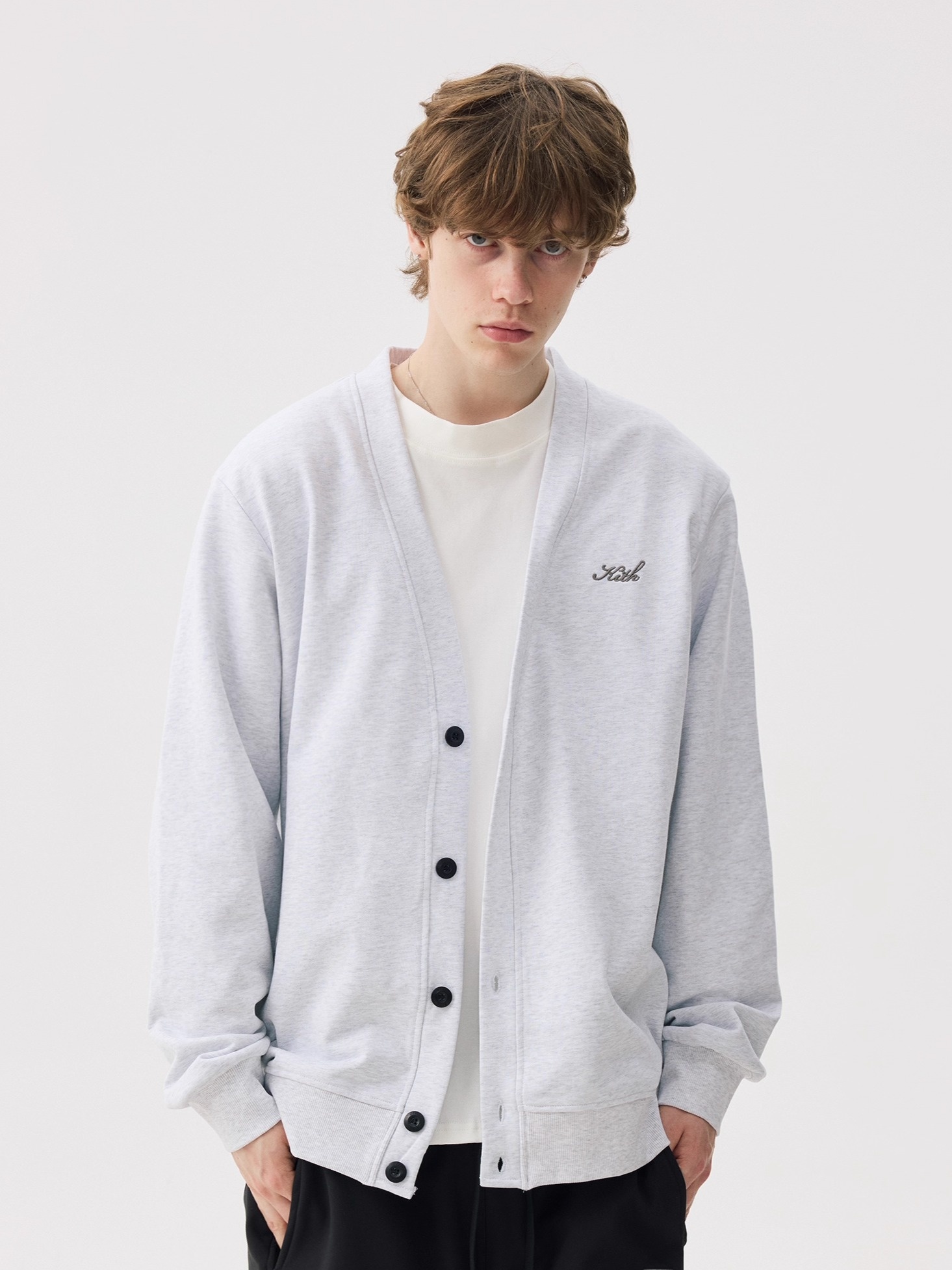 KITH Button-Up V-Neck Knitted  - đánh giá và giá Kith Sweater Knit