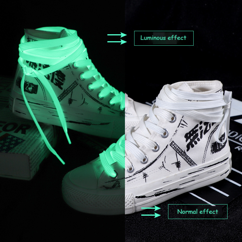 Luminous Shoelaces Flat Laces  - đánh giá và giá Travis Scott Lace