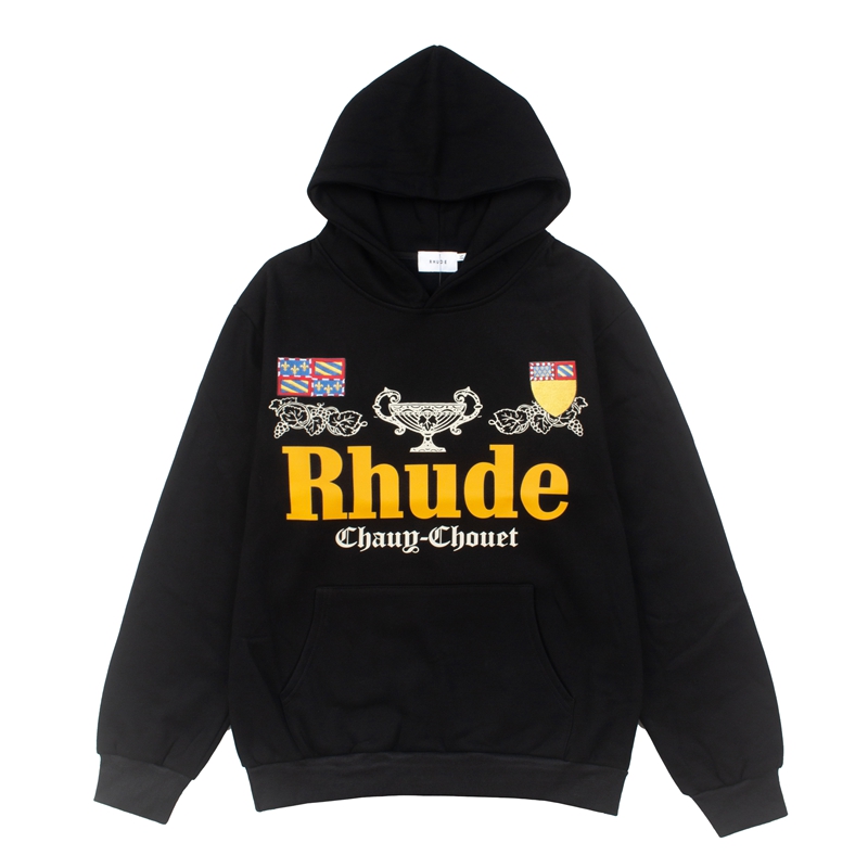 Streetwear Brand RHUDE Badge L - đánh giá và giá Streetwear Brand Hoodies