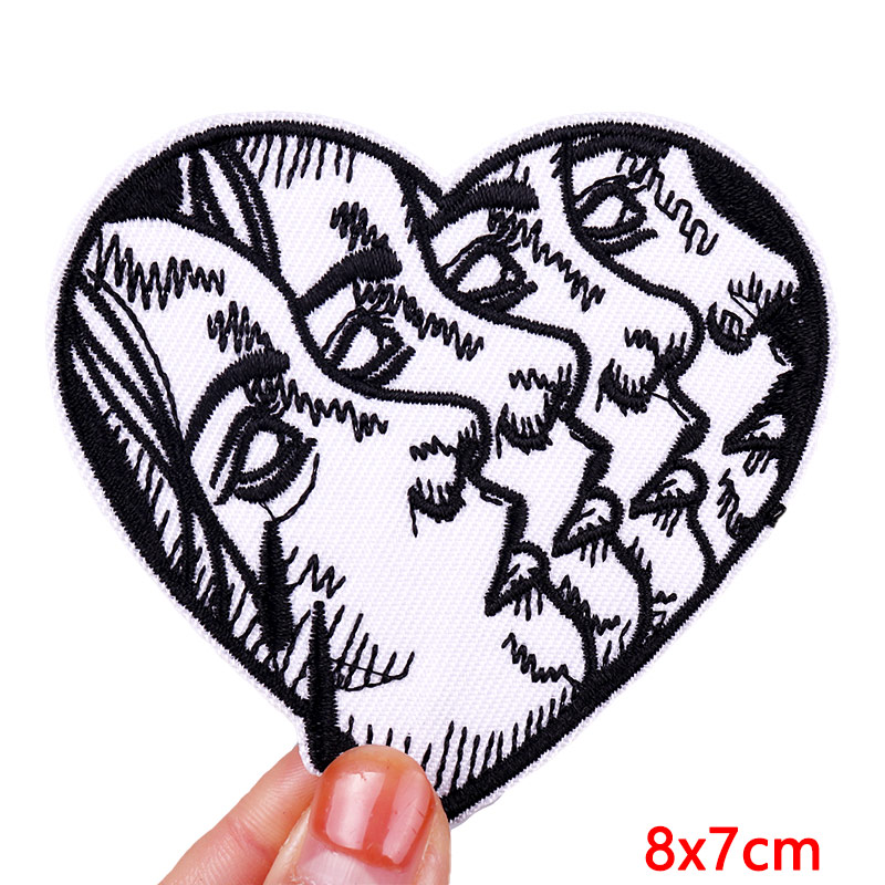 Personality Punk/Letter Embroi - đánh giá và giá Streetwear Brand Stickers