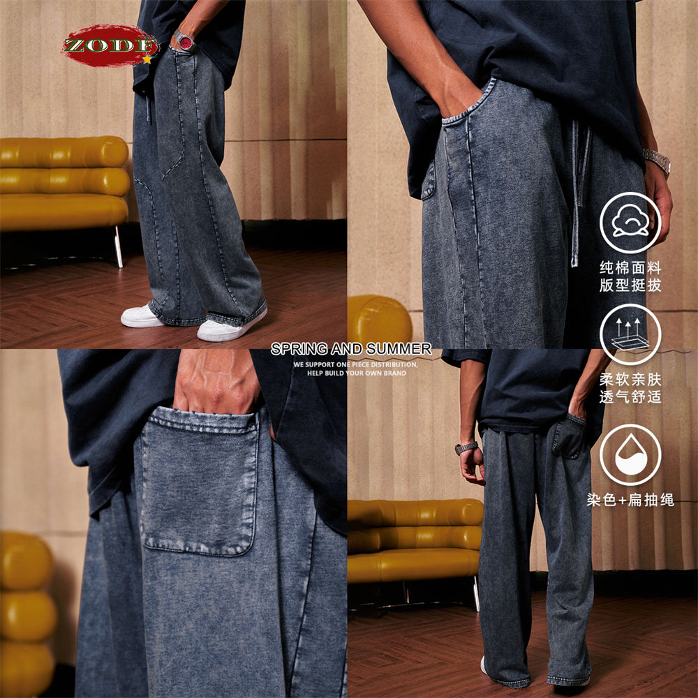 ZODF Retro 2024 Spring Men Was - đánh giá và giá Streetwear Brand Pants