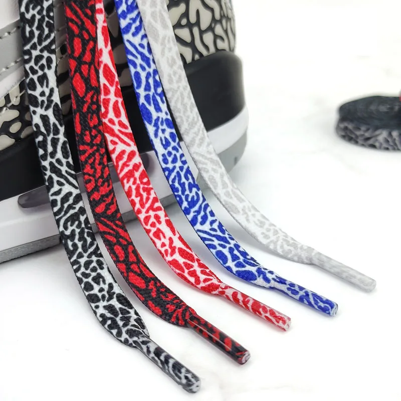 Flat Shoelaces for Shoes Burst - đánh giá và giá Travis Scott Lace