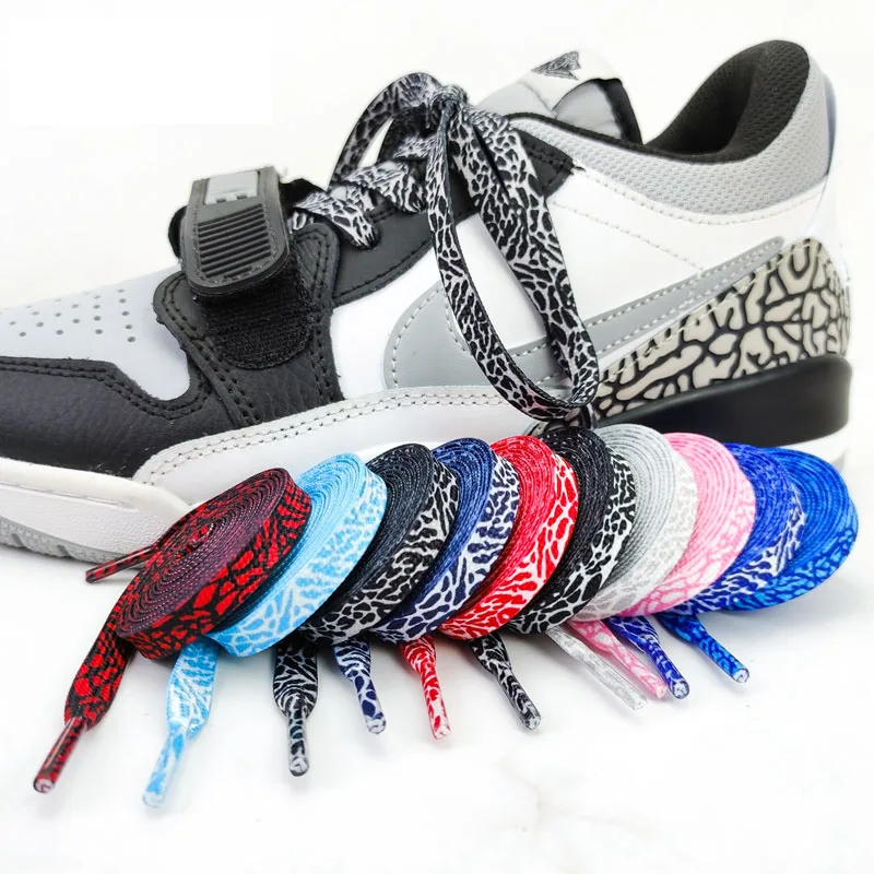 Flat Shoelaces for Shoes Burst - đánh giá và giá Travis Scott Lace