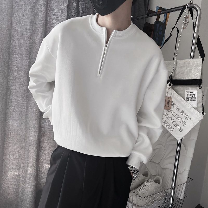 Men's Spring Autumn Stand Coll - đánh giá và giá Streetwear Brand Aesthetic