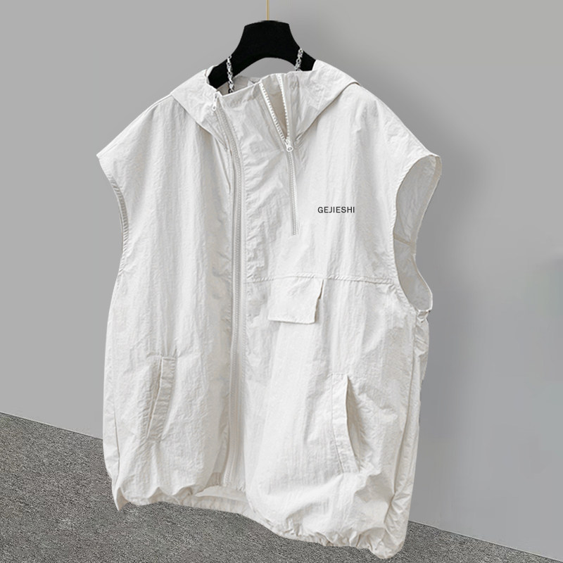 Ice Silk Zipper Hoodie Vest Me - đánh giá và giá Streetwear Brand Hoodies
