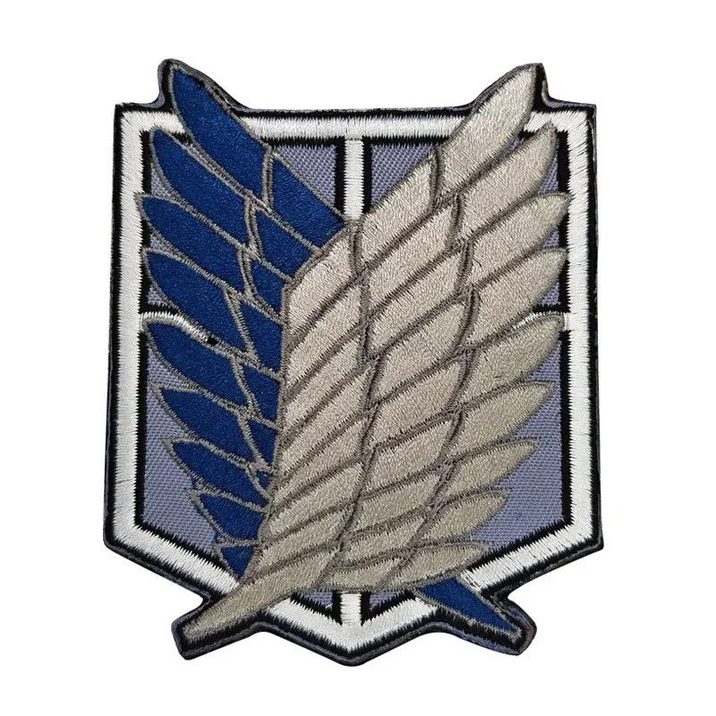 Attack on Titan Anime Embroide - đánh giá và giá Streetwear Brand Stickers
