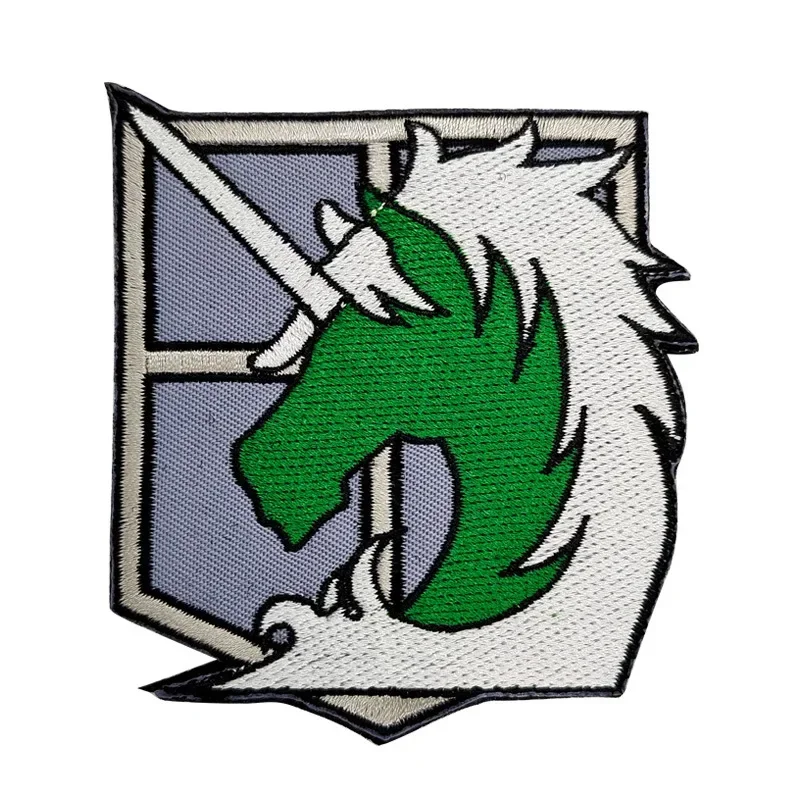 Attack on Titan Anime Embroide - đánh giá và giá Streetwear Brand Stickers