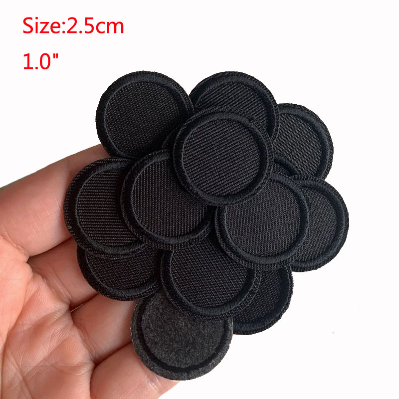 Bộ 5 Đen Tròn Miếng Dán Cho Qu - đánh giá và giá Streetwear Brand Stickers