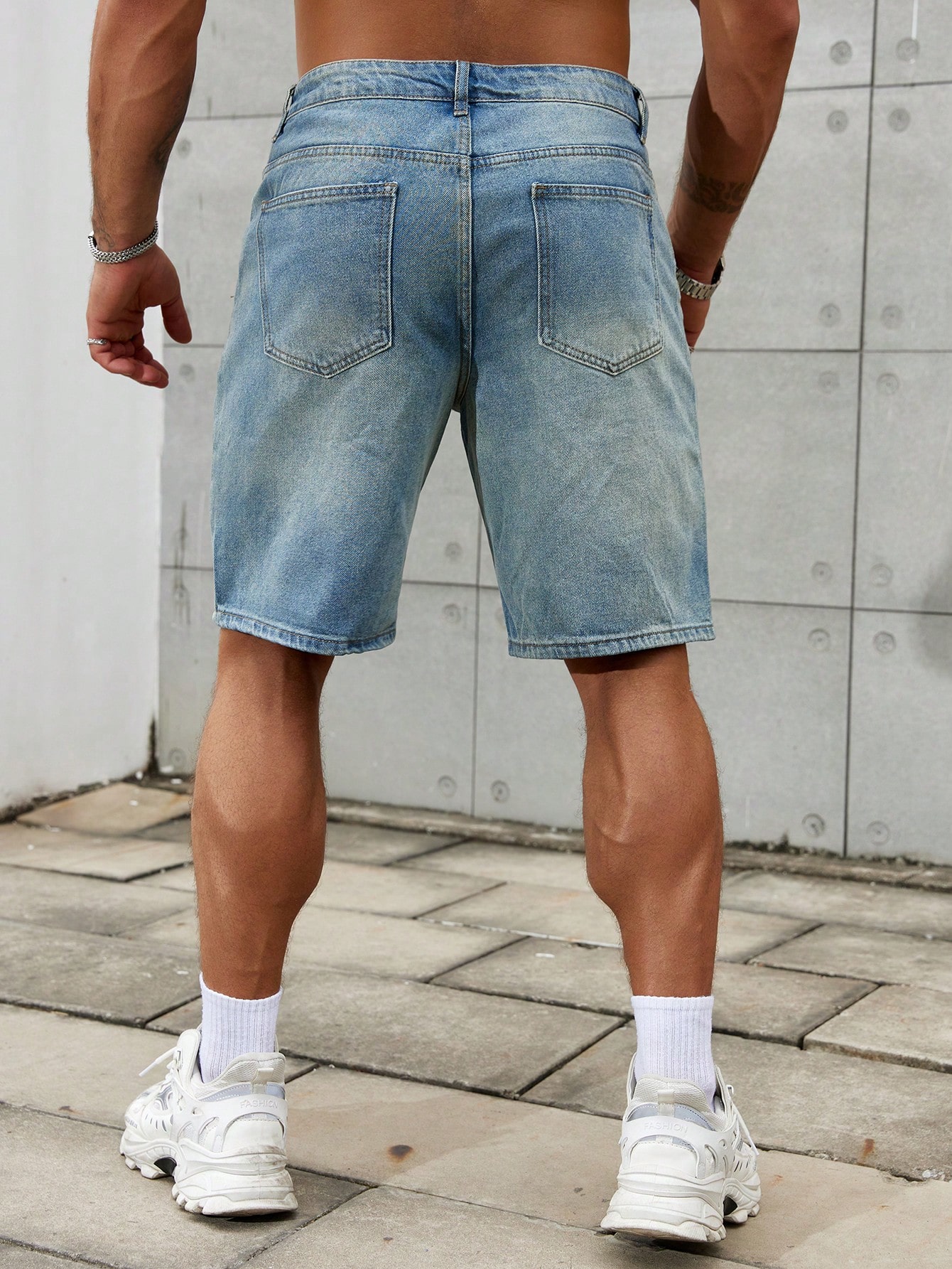 New Fashion Mens Ripped Short  - đánh giá và giá Streetwear Brand Pants