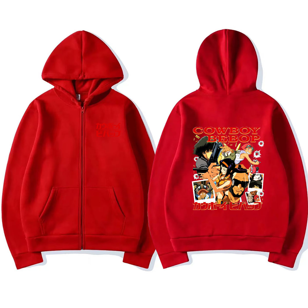 Anime Cowboy Bebop Zipper Hood - đánh giá và giá Streetwear Brand Hoodies