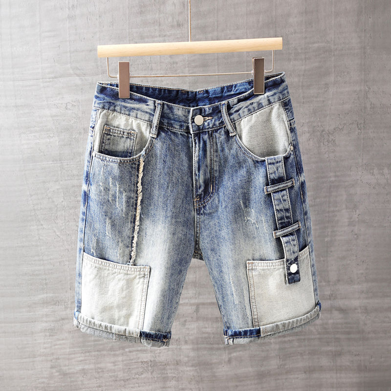 Men's Short Jeans Pants with P - đánh giá và giá Streetwear Brand Pants