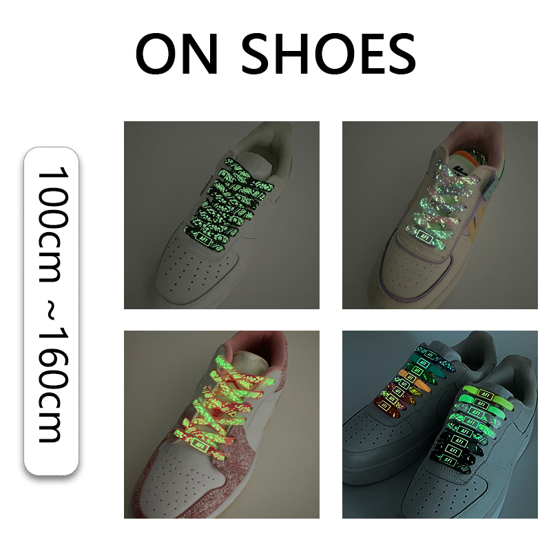 Luminous Shoelaces Night Glow  - đánh giá và giá Travis Scott Lace