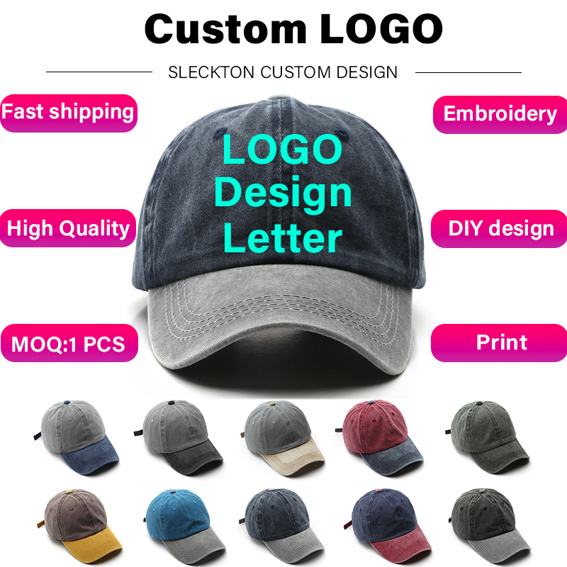 SLECKTON Custom LOGO Caps Retr - đánh giá và giá Stussy Bucket Hat