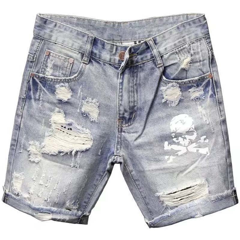 Summer Men's Worn Bead Hole Be - đánh giá và giá Streetwear Brand Pants
